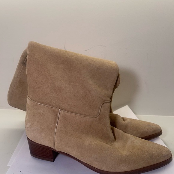 Doen Tan Suede Boots - Picture 1 of 4